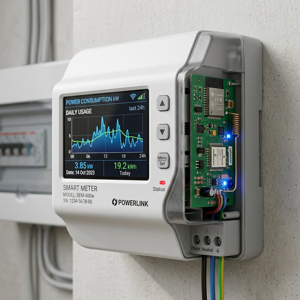 Smart Energy Meter - Custom Hardware Engineering by Bluro Technology Solutions